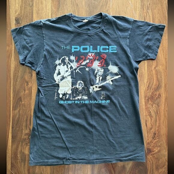 True Vintage! Police "Ghost in the Machine" Tee - Picture 1 of 5